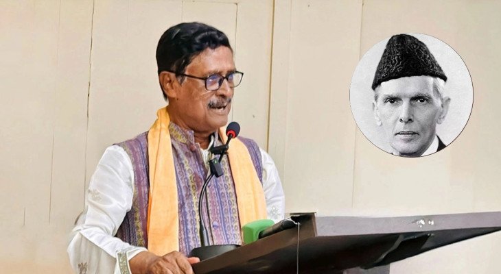 জিন্নাহর বাবা মাছ বিক্রি করতেন, ছিলেন হিন্দু: দাবি ফজলুর রহমানের